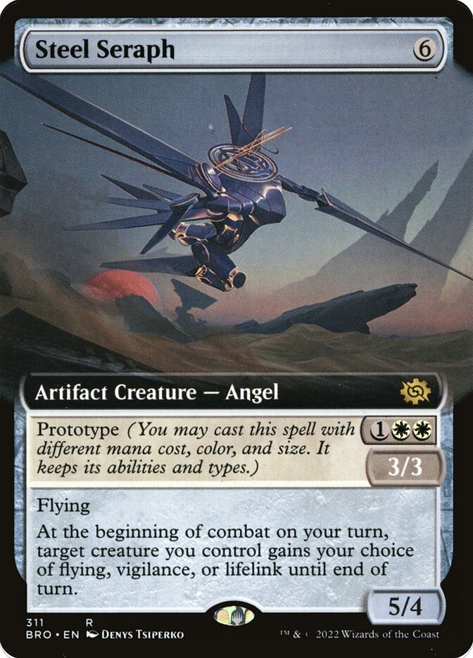 Steel Seraph Extended Art Foil