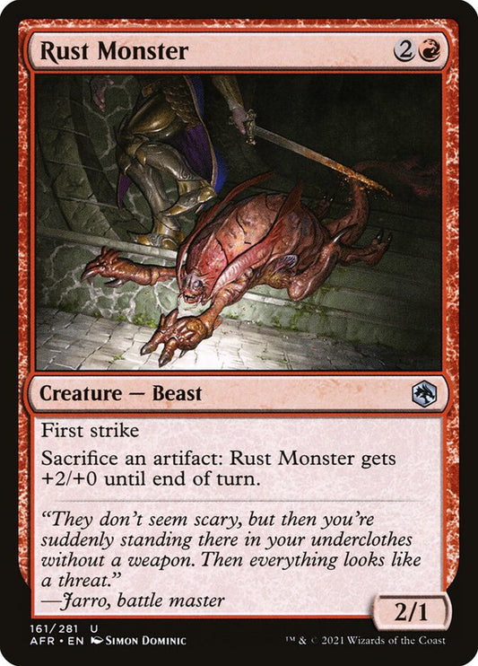 Rust Monster Foil