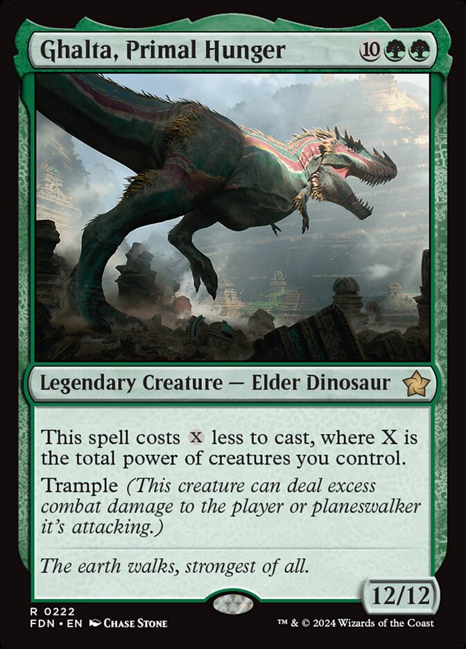 Ghalta, Primal Hunger Foil