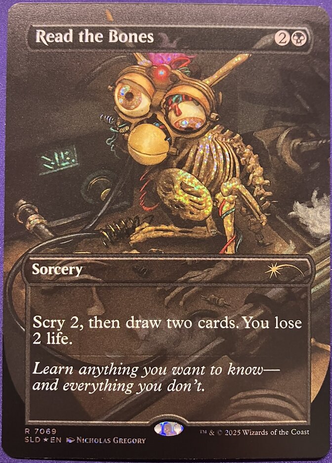 Read the Bones Secret Lair Foil