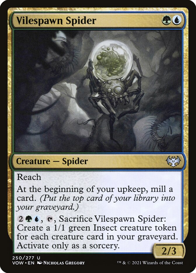 Vilespawn Spider Foil