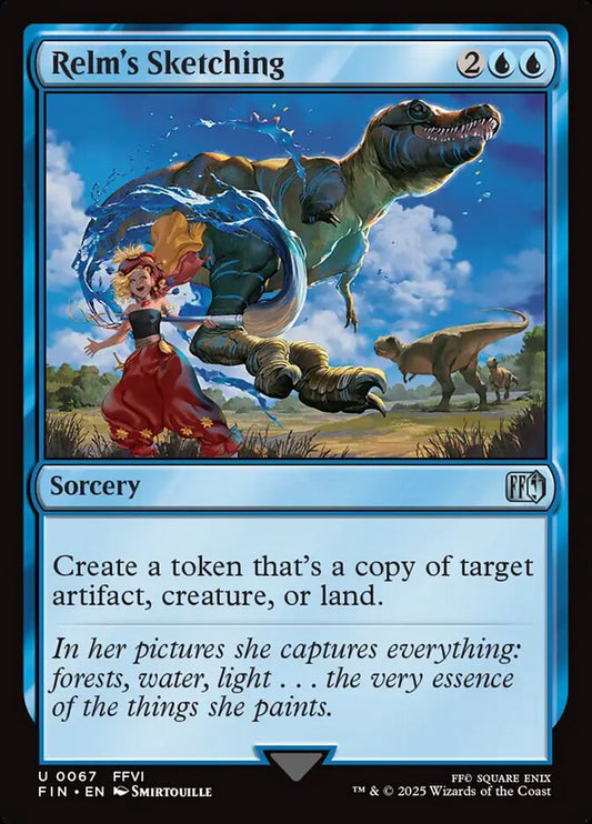 Relm's Sketching Foil