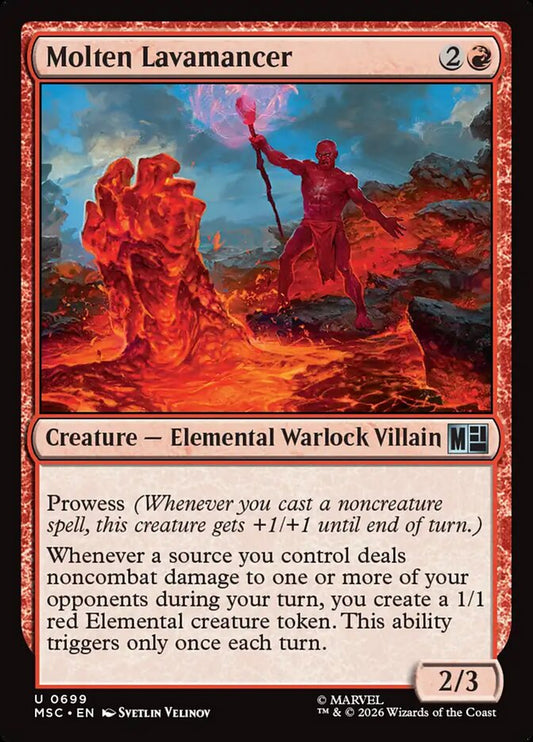 Molten Lavamancer Foil
