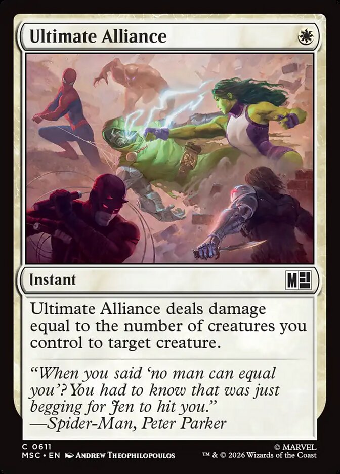 Ultimate Alliance Foil