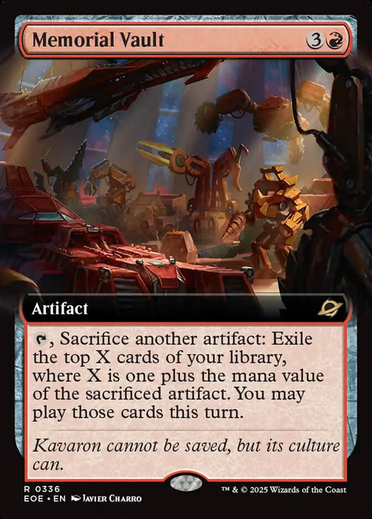 Memorial Vault Extended Art Foil
