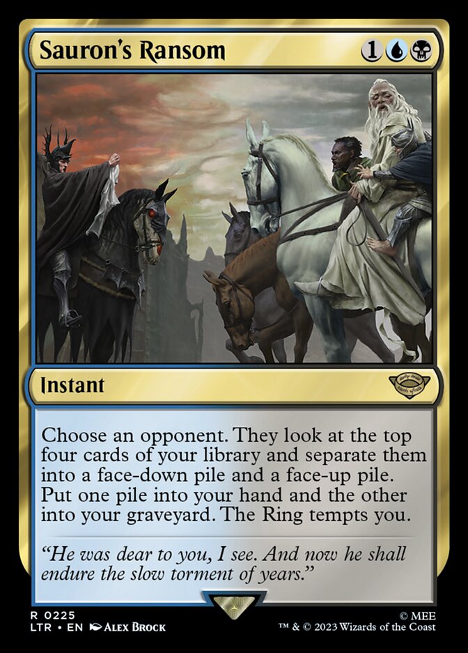 Sauron's Ransom Foil
