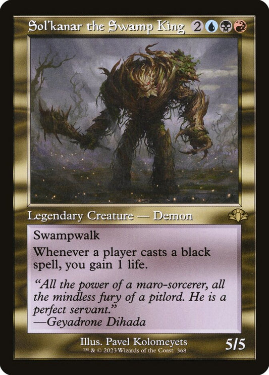 Sol'kanar the Swamp King Old Frame