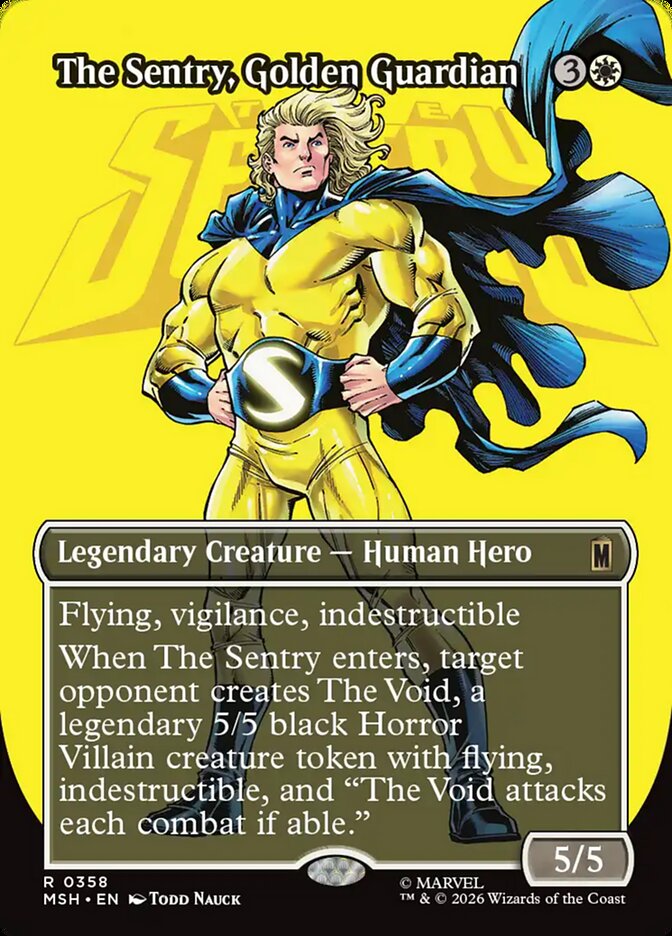 The Sentry, Golden Guardian Borderless Logo