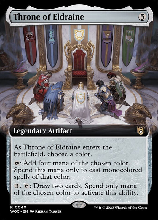 Throne of Eldraine Extended Art