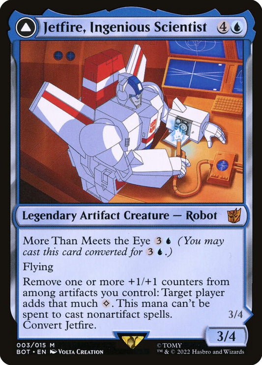 Jetfire, Ingenious Scientist // Jetfire, Air Guardian Foil