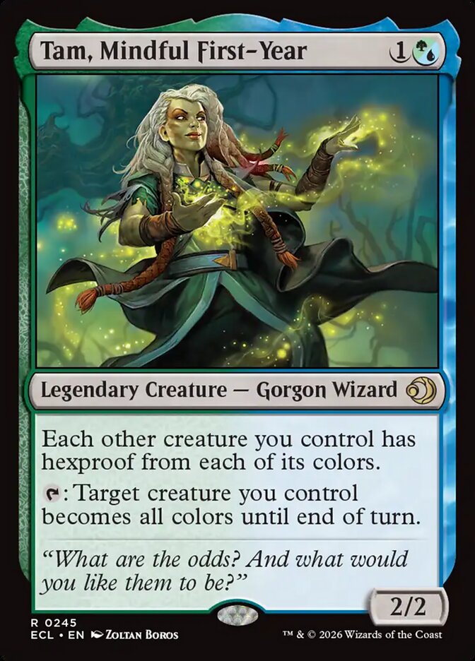 Tam, Mindful First-Year Foil