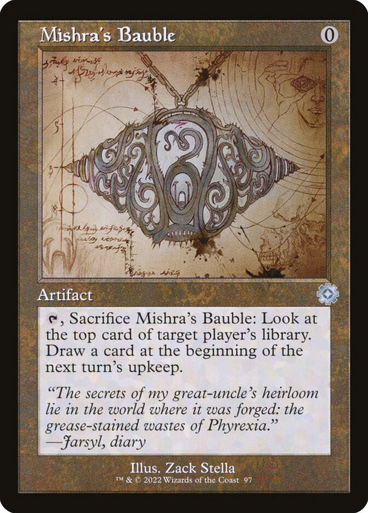Mishra's Bauble Retro Frame