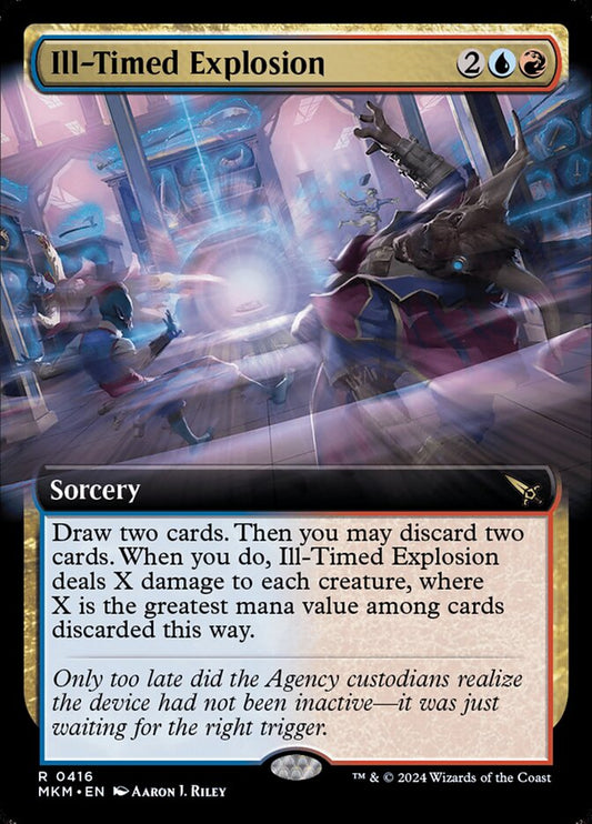 Ill-Timed Explosion Extended Art Foil