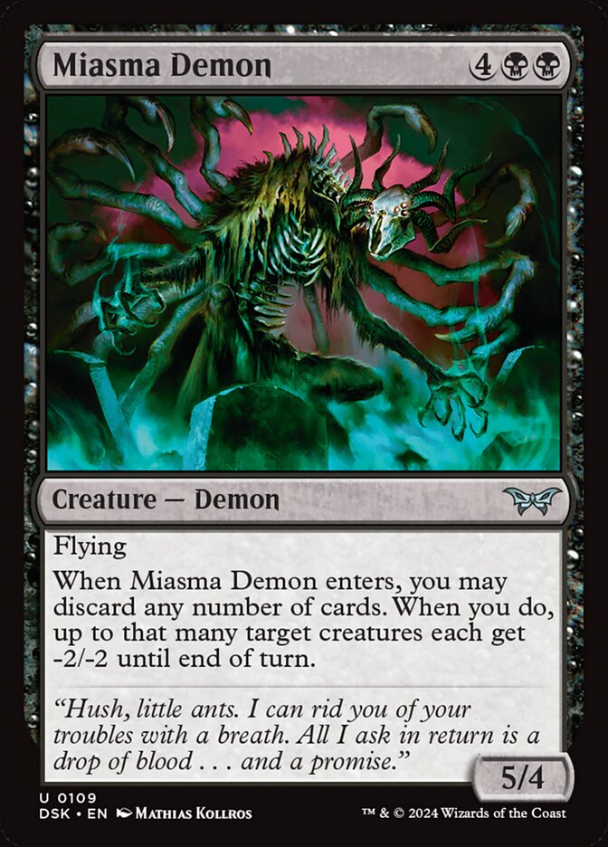 Miasma Demon Foil