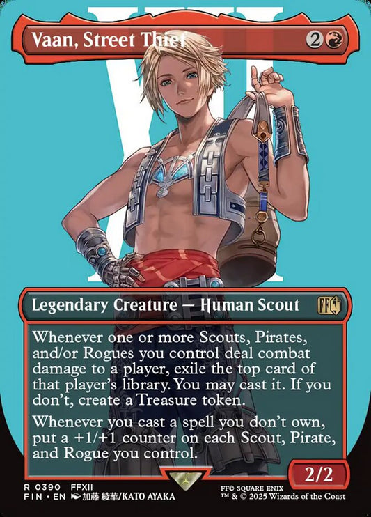 Vaan, Street Thief Borderless Foil