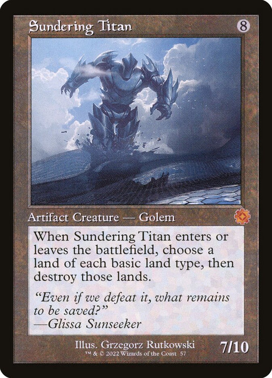 Sundering Titan Retro Frame