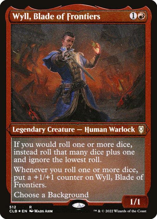 Wyll, Blade of Frontiers Etched Foil