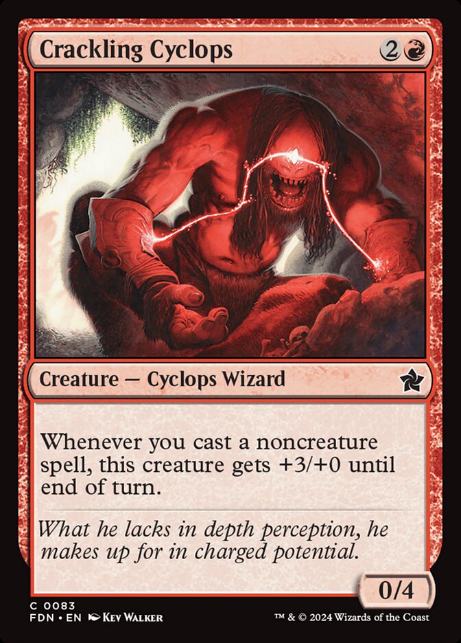 Crackling Cyclops Foil