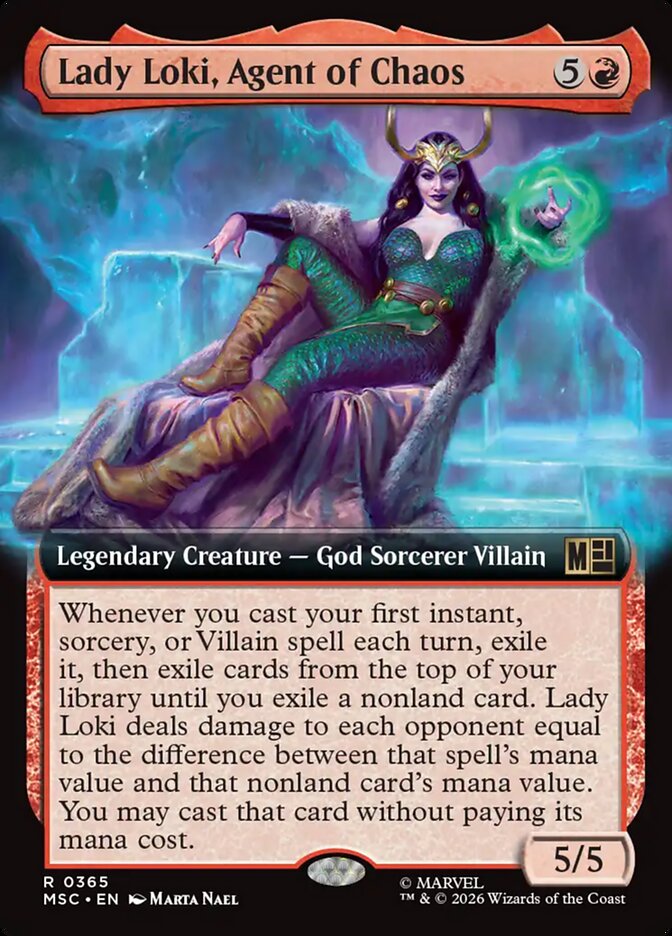 Lady Loki, Agent of Chaos Extended Art