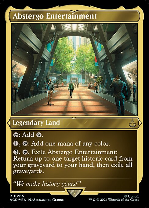 Abstergo Entertainment Foil