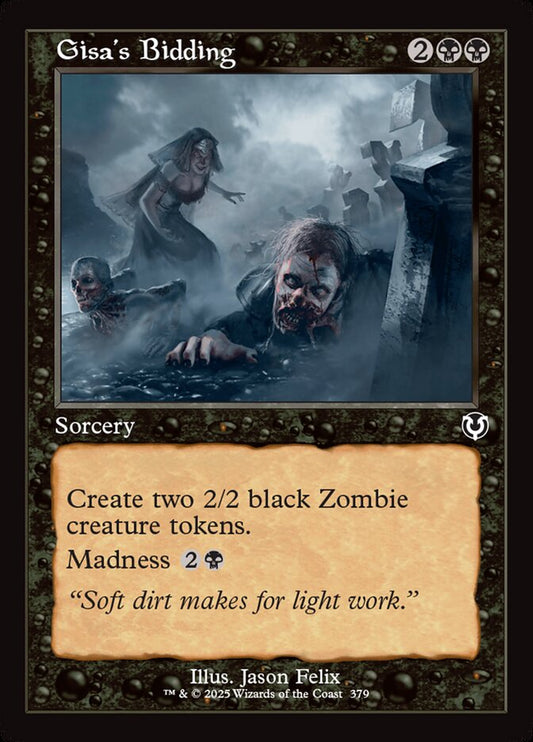 Gisa's Bidding Retroframe