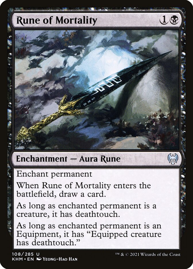 Rune of Mortality Foil