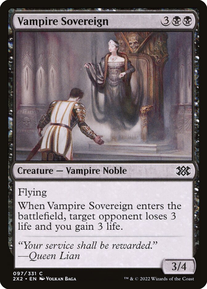 Vampire Sovereign Foil