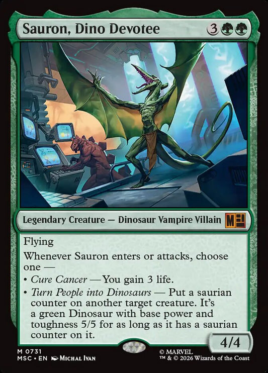 Sauron, Dino Devotee Foil
