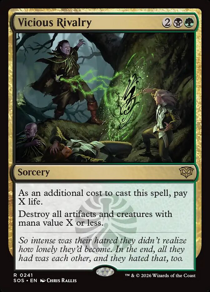 Vicious Rivalry Foil