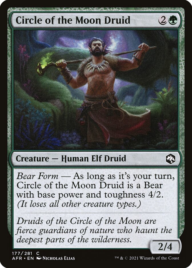 Circle of the Moon Druid Foil