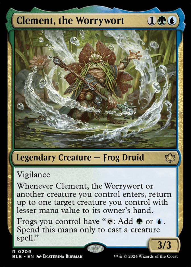 Clement, the Worrywort Foil