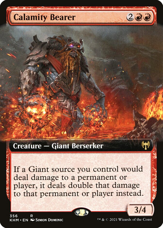 Calamity Bearer Extended Art