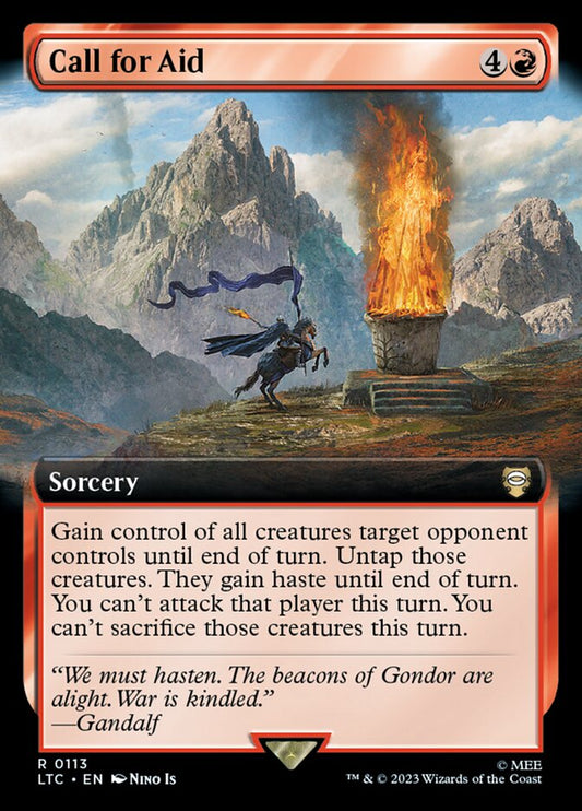 Call for Aid Extended Art