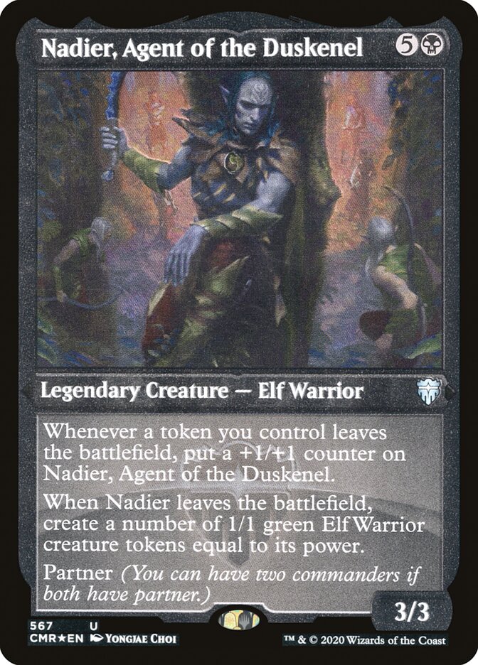 Nadier, Agent of the Duskenel Etched Foil