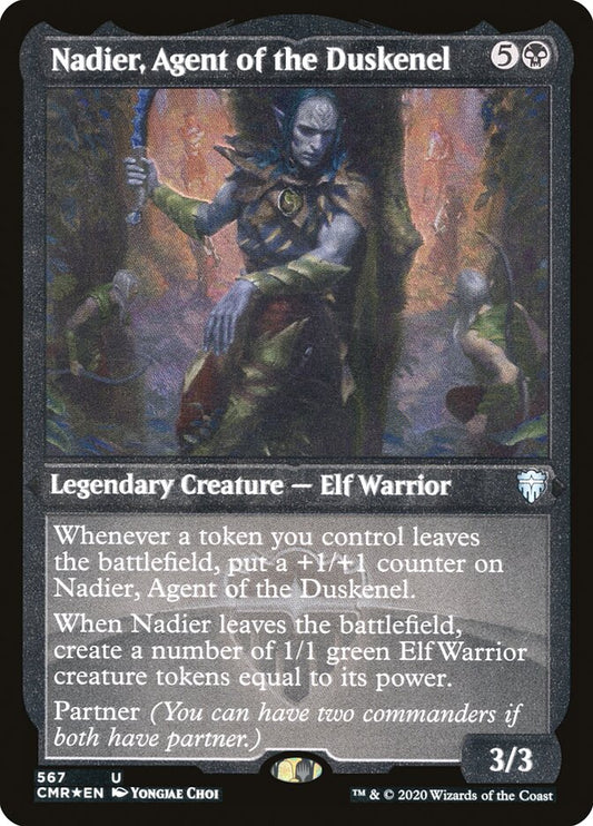 Nadier, Agent of the Duskenel Etched Foil