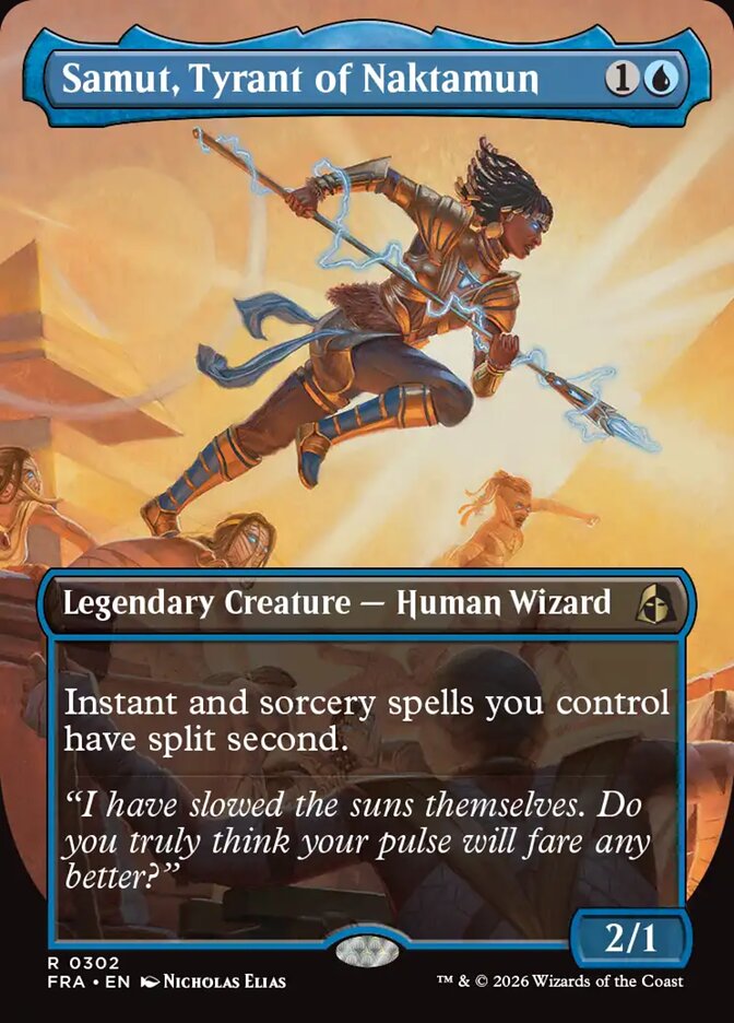 Samut, Tyrant of Naktamun Borderless Echoed