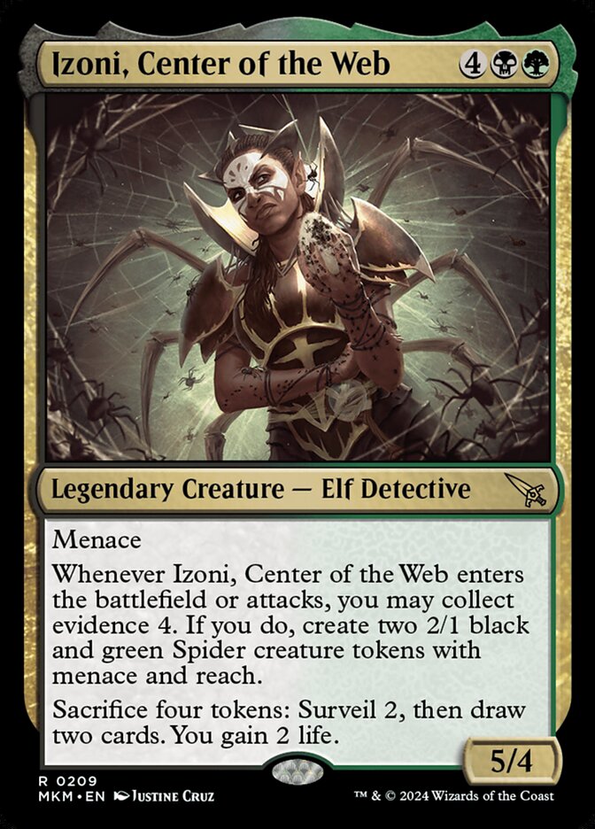 Izoni, Center of the Web Foil