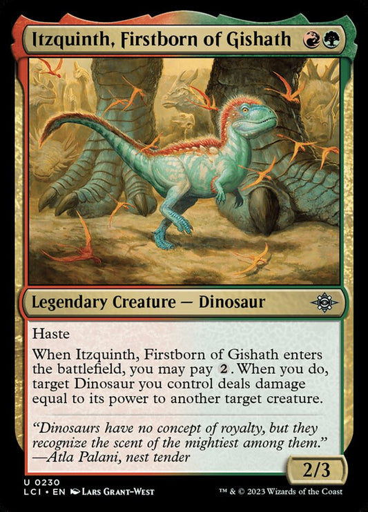 Itzquinth, Firstborn of Gishath Foil