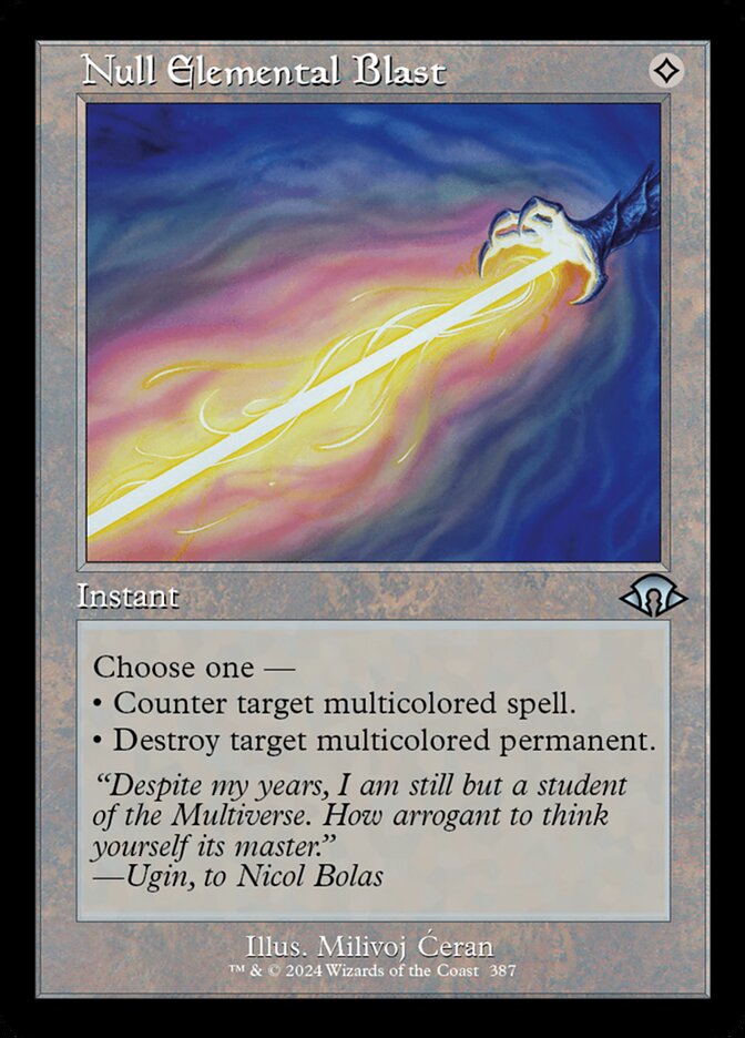 Null Elemental Blast Retro Frame