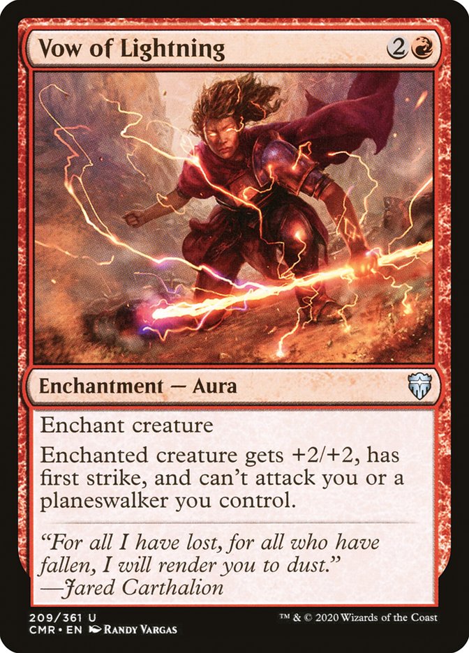 Vow of Lightning Foil