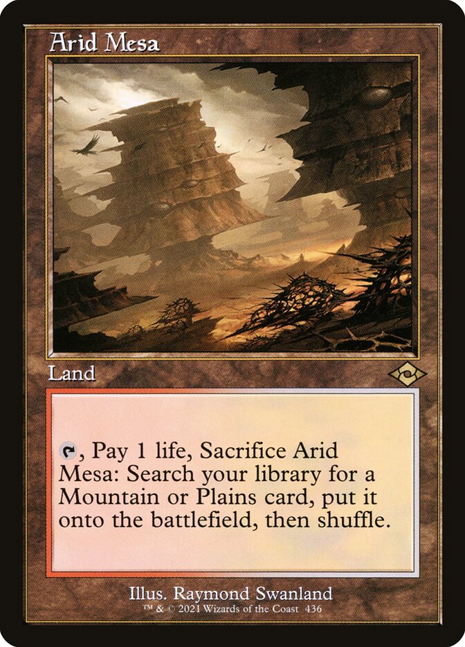 Arid Mesa Old Frame