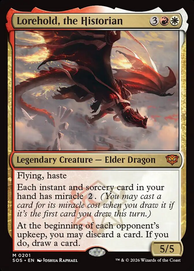 Lorehold, the Historian Foil