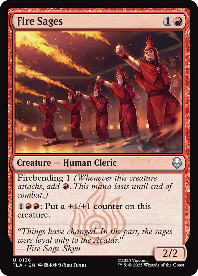 Fire Sages Foil