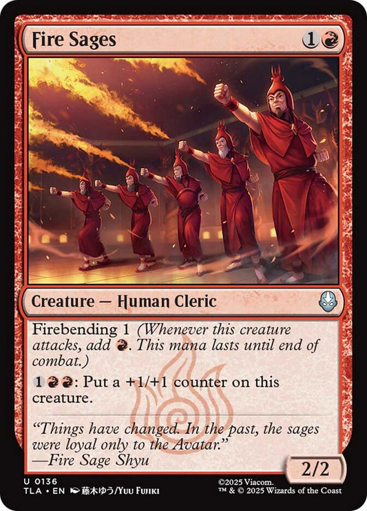 Fire Sages Foil
