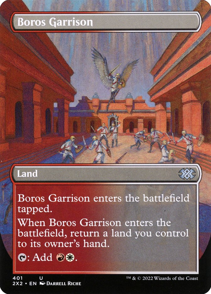 Boros Garrison Borderless Foil