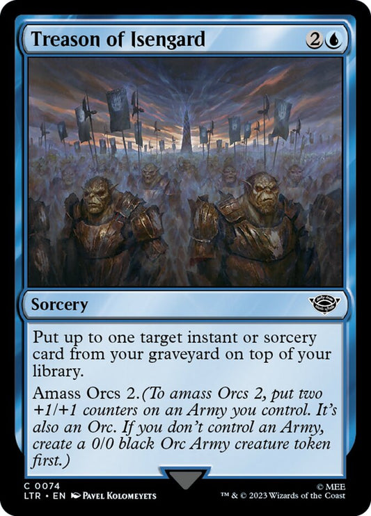 Treason of Isengard Foil