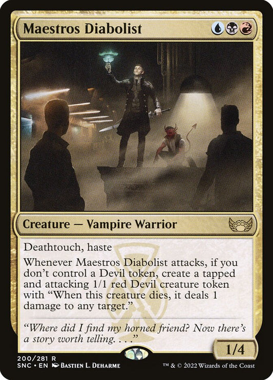 Maestros Diabolist Foil