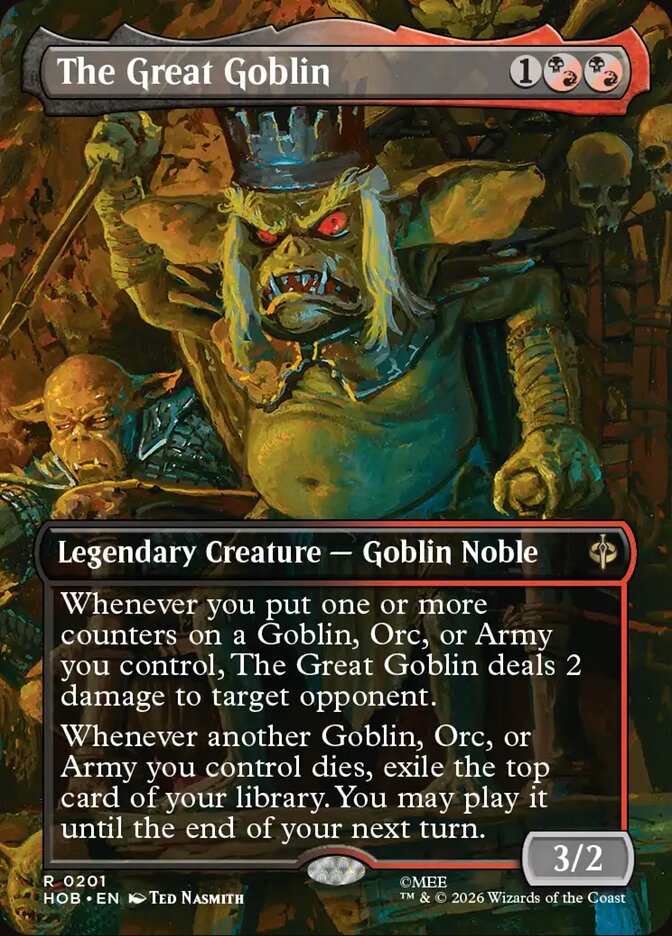 The Great Goblin Borderless Scene Foil