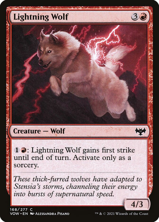 Lightning Wolf Foil