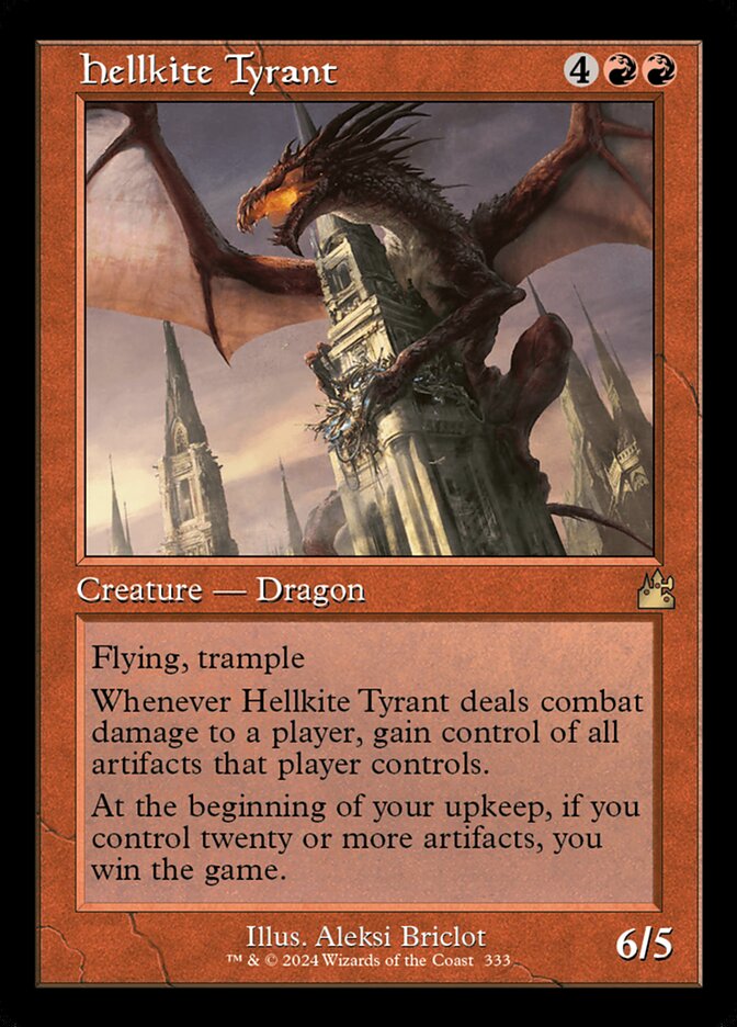 Hellkite Tyrant Retro Frame